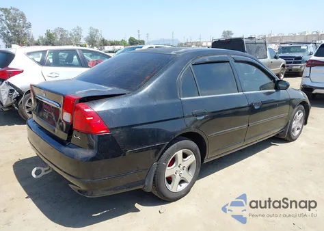 2005 Honda Civic Lx из США, поврежденный, VIN JHMES16575S001813